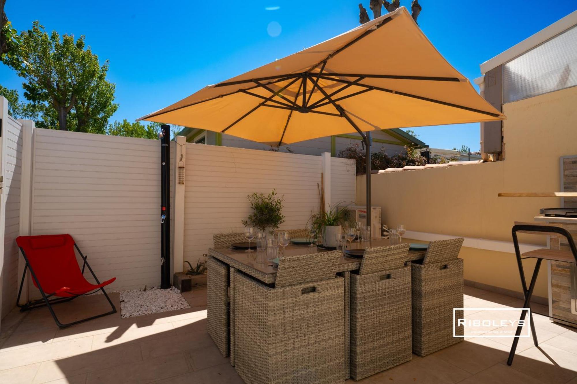 Maison Renovee Et Climatisee Avec Wifi A 600M De La Plage Виас Экстерьер фото